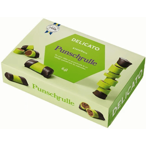 Delicato Punschrulle - Marzipan Rum Treats 240g Delicato Punschrulle - Marzipan Rum Treats 240g