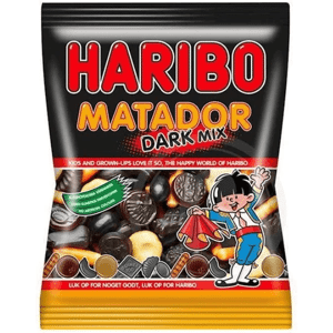 Haribo Matador Mix Dark 120g Haribo Matador Mix Dark 120g