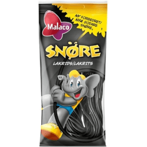 Malaco Snore Lakrids - Liquorice Laces 94g Malaco Snore Lakrids - Liquorice Laces 94g