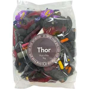 ScandiKitchen Thor - Pick & Mix 1kg (Only Liquorice) ScandiKitchen Thor - Pick & Mix 1kg (Only Liquorice)