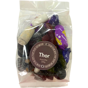 ScandiKitchen Thor - Pick & Mix 200g (Only Liquorice) ScandiKitchen Thor - Pick & Mix 200g (Only Liquorice)