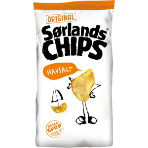 Sorlands Chips - Norwegian Sea Salt Crisps 100g Sorlands Chips - Norwegian Sea Salt Crisps 100g