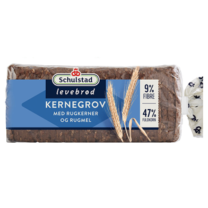 Schulstad Levebrød Kernegrov - Seeded Rye Bread 950g Schulstad Levebrød Kernegrov - Seeded Rye Bread 950g