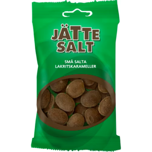 Konfekta Jattesalt – Salty Liquorice 65g Konfekta Jattesalt – Salty Liquorice 65g