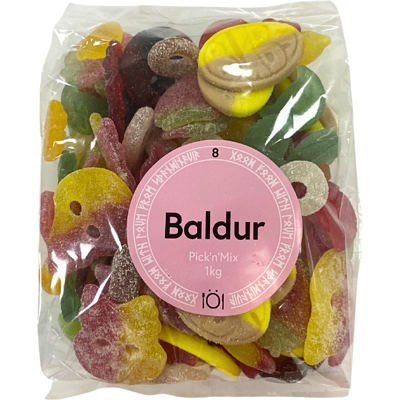 ScandiKitchen Baldur - Pick & Mix 1kg VEGAN / GELATINE FREE ScandiKitchen Baldur - Pick & Mix 1kg VEGAN / GELATINE FREE