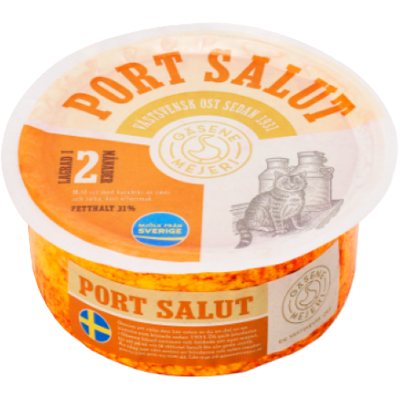 Gäsene Mejeri Gasene Port Salut Cheese 31% 1KG Gäsene Mejeri Gasene Port Salut Cheese 31% 1KG