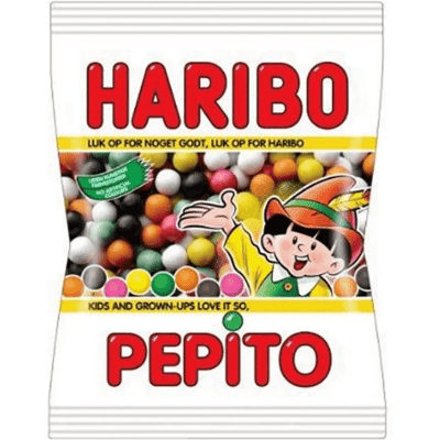 Haribo Pepito - Sugar Coated Liquorice Sweets 120g Haribo Pepito - Sugar Coated Liquorice Sweets 120g