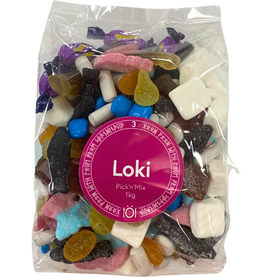 ScandiKitchen Loki - Pick & Mix 1kg (With Liquorice) ScandiKitchen Loki - Pick & Mix 1kg (With Liquorice)