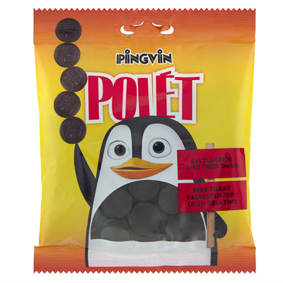 Toms Poletter - Liquorice Tokens 110g Toms Poletter - Liquorice Tokens 110g