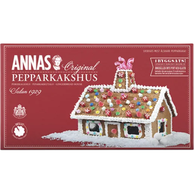 Annas Pepparkakshus - Gingerbread House 320g Annas Pepparkakshus - Gingerbread House 320g