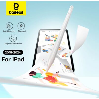 Baseus 3rd Gen Bluetooth Stylus for Apple Pencil Palm Rejection Compatible with iPad pro Mini Air 2024 2022-2018 for Apple Pen Baseus 3rd Gen Bluetooth Stylus for Apple Pencil Palm Rejection Compatible with iPad pro Mini Air 2024 2022-2018 for Apple Pen