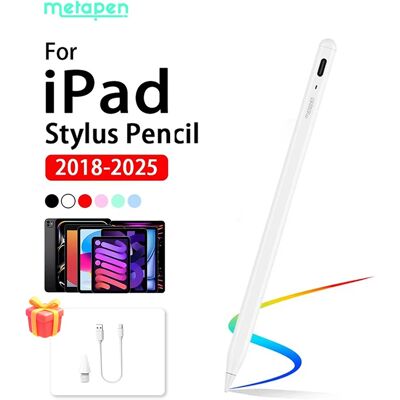 MetaPen A8 Stylus Pen For iPad Pencil 2018-2026 Palm Rejection Tilt for iPad Accessories for apple pencil Pro13 12.9 Air11 MetaPen A8 Stylus Pen For iPad Pencil 2018-2026 Palm Rejection Tilt for iPad Accessories for apple pencil Pro13 12.9 Air11