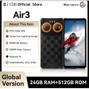 IIIF150 Air3 Rugged Smartphone Android 14 Mobile Phone 12GB 512GB 100MP Camera Dynamic Island UltraThin Rugged 30W Fast Charge IIIF150 Air3 Rugged Smartphone Android 14 Mobile Phone 12GB 512GB 100MP Camera Dynamic Island UltraThin Rugged 30W Fast Charge