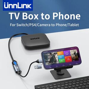 Unnlink 1080P 60Fps Video Capture Card HDMI to USB & Type C for Switch PS4 TV Box PC to Phone Tablet Unnlink 1080P 60Fps Video Capture Card HDMI to USB & Type C for Switch PS4 TV Box PC to Phone Tablet