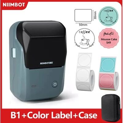 Niimbot B1 Portable Thermal Label Printer - Label Printer Niimbot B1 Portable Thermal Label Printer - Label Printer