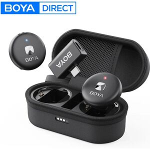 Boya Omic Wireless Lavalier Microphone for iPhone 15/16 Android USB-C Smartphone Youtube Video Recording Live Streaming Vlog Boya Omic Wireless Lavalier Microphone for iPhone 15/16 Android USB-C Smartphone Youtube Video Recording Live Streaming Vlog