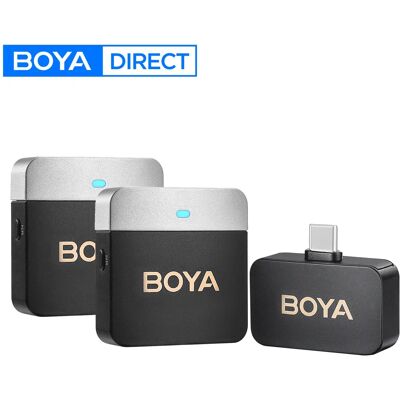 Boya BY-M1V5 Wireless Microphone Kit - iOS Compatible Boya BY-M1V5 Wireless Microphone Kit - iOS Compatible