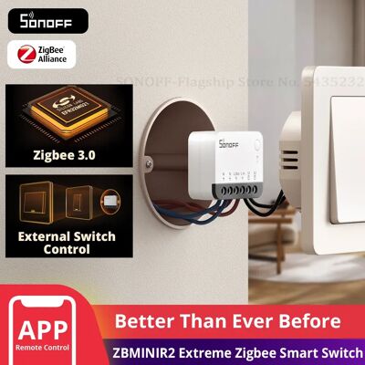 Sonoff ZBMINIR2 Zigbee 3.0 Smart Switch - Smart Home Automation Sonoff ZBMINIR2 Zigbee 3.0 Smart Switch - Smart Home Automation