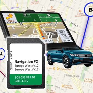 NAVINESA V12 West SD Card - Navigation System for VW Europe NAVINESA V12 West SD Card - Navigation System for VW Europe