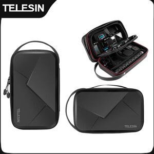 TELESIN Waterproof Carrying Adjustable Space Bag PU for GoPro Hero 13 12 11 10 9 8 7 6 Insta360 Osmo Action Accessories Bag TELESIN Waterproof Carrying Adjustable Space Bag PU for GoPro Hero 13 12 11 10 9 8 7 6 Insta360 Osmo Action Accessories Bag