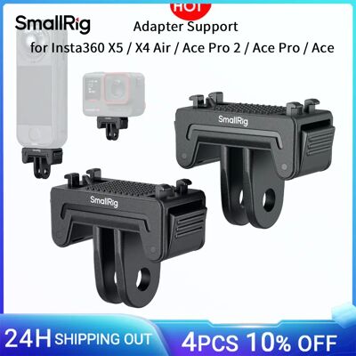 SmallRig Quick Release Mount Adapter Support for Insta360 X5 / X4 Air / Ace Pro 2 /Ace Pro/Ace w 2 Prong Mount for Selfie Sticks SmallRig Quick Release Mount Adapter Support for Insta360 X5 / X4 Air / Ace Pro 2 /Ace Pro/Ace w 2 Prong Mount for Selfie Sticks