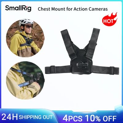 SmallRig Adjustable Chest Mount for Action Cameras for GoPro for DJI Camera for Insta360 One-Step Quick Release Mount -5720 SmallRig Adjustable Chest Mount for Action Cameras for GoPro for DJI Camera for Insta360 One-Step Quick Release Mount -5720