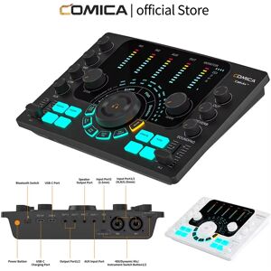 COMICA ADCaster C2 Audio Interface Sound Card for Streaming/Podcasting/Recording,All in One DJ Mixer for Smartphone,PC,Guitar COMICA ADCaster C2 Audio Interface Sound Card for Streaming/Podcasting/Recording,All in One DJ Mixer for Smartphone,PC,Guitar 