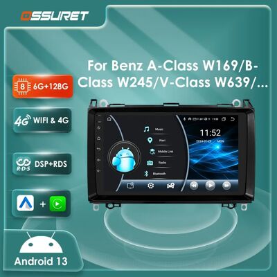 OSSURET Car Multimedia Radio - Android 13, 9 inch, Carplay, 8/128GB OSSURET Car Multimedia Radio - Android 13, 9 inch, Carplay, 8/128GB