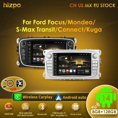Hizpo 7-Inch Android Car Radio - GPS, BT, Multimedia for Ford Hizpo 7-Inch Android Car Radio - GPS, BT, Multimedia for Ford
