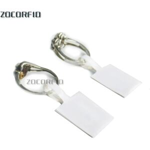 ZOCORFID 100pcs/Lot UHF RFID MR6 chipset Jewelry label EPC C1G2 white paper lable Sticker Tag for Jewelry management ZOCORFID 100pcs/Lot UHF RFID MR6 chipset Jewelry label EPC C1G2 white paper lable Sticker Tag for Jewelry management