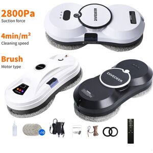 DIVEDEER Window cleaning robot 5600PA large suction electric spray window cleaning robot fall prevention remote cleaner DIVEDEER Window cleaning robot 5600PA large suction electric spray window cleaning robot fall prevention remote cleaner