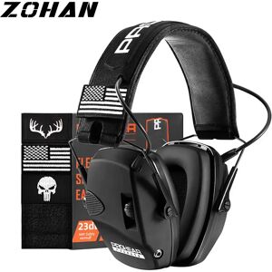 ZOHAN Ear Protection Electronic Hearing Protection Sparta Active Protector for Shooting Earmuffs NRR 23dB Noise Reduction ZOHAN Ear Protection Electronic Hearing Protection Sparta Active Protector for Shooting Earmuffs NRR 23dB Noise Reduction