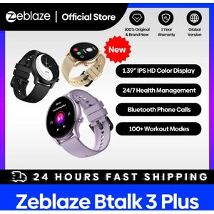 New Zeblaze Btalk 3 Plus Voice Calling Smart Watch 1.39'' Large HD Color Display Fitness Tracking Smartwatch for Men and Ladies New Zeblaze Btalk 3 Plus Voice Calling Smart Watch 1.39'' Large HD Color Display Fitness Tracking Smartwatch for Men and Ladies