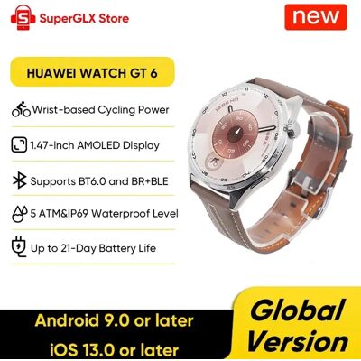 Huawei WATCH GT 6 46mm Grey Smartwatch 1.47 Huawei WATCH GT 6 46mm Grey Smartwatch 1.47
