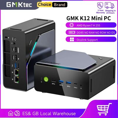 GMKtec K12 Mini PC AMD Ryzen7 H 255 (Upgraded 8745HS) Oculink Support DDR5 NO RAM NO ROM NO OS Desktop Computer Gaming PC WIFI6E GMKtec K12 Mini PC AMD Ryzen7 H 255 (Upgraded 8745HS) Oculink Support DDR5 NO RAM NO ROM NO OS Desktop Computer Gaming PC WIFI6E