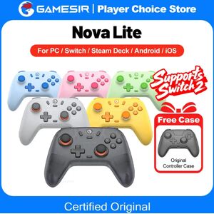 Gamesir Nova Lite PC Gamepads for Nintendo Switch 2 switch Oled Lite Controller Bluetooth Hall effect Joysticks Window 10 11 Gamesir Nova Lite PC Gamepads for Nintendo Switch 2 switch Oled Lite Controller Bluetooth Hall effect Joysticks Window 10 11
