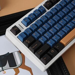 Jaycomia GMK Blue Samurai Keycaps Spanish German Arabic Russian Japanese Pbt Cherry Profile 143 Keys French For mechanical keyboard Jaycomia GMK Blue Samurai Keycaps Spanish German Arabic Russian Japanese Pbt Cherry Profile 143 Keys French For mechanical keyboard