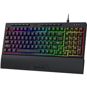 Redragon K515 Shiva RGB Membrane Gaming 98 Keys Mechanical Detachable Wrist Rest Smooth Linear Switch Keyboard Redragon K515 Shiva RGB Membrane Gaming 98 Keys Mechanical Detachable Wrist Rest Smooth Linear Switch Keyboard