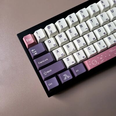Jaycomia Purple Cherry Keycaps Dye Sub German Korean Spanish Arabic French Russian ISO ANSI Big Set Key Caps For Mechanical Keyboard Jaycomia Purple Cherry Keycaps Dye Sub German Korean Spanish Arabic French Russian ISO ANSI Big Set Key Caps For Mechanical Keyboard