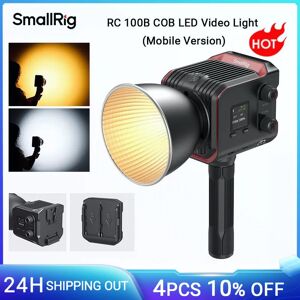 SmallRig RC 100B COB Video Light with Handle 100W 2700K-6500K Type-C Fast Charging w Battery Plate App Control for Photography SmallRig RC 100B COB Video Light with Handle 100W 2700K-6500K Type-C Fast Charging w Battery Plate App Control for Photography