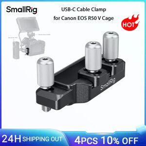 SmallRig EOS R50 V USB-C Cable Clamp for Canon EOS R50 V Cage, Ensure Stable Data Transmission -5534 SmallRig EOS R50 V USB-C Cable Clamp for Canon EOS R50 V Cage, Ensure Stable Data Transmission -5534