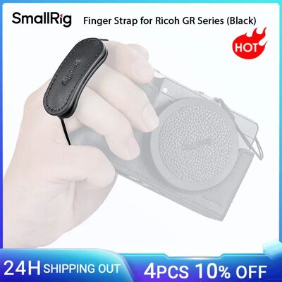 SmallRig GR Series Finger Strap for Ricoh GR Series, Black Loads of Up To 3kg 6.6lb The Innovative 2-Finger Design -5689 SmallRig GR Series Finger Strap for Ricoh GR Series, Black Loads of Up To 3kg 6.6lb The Innovative 2-Finger Design -5689