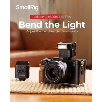 SmallRig RS-22 Mini Speedlite Flash or Sony for Nikon for Canon for Fuji DSLR GN8 Manual Speedlite 85° Adjustable 4 Levels 5883 SmallRig RS-22 Mini Speedlite Flash or Sony for Nikon for Canon for Fuji DSLR GN8 Manual Speedlite 85° Adjustable 4 Levels 5883