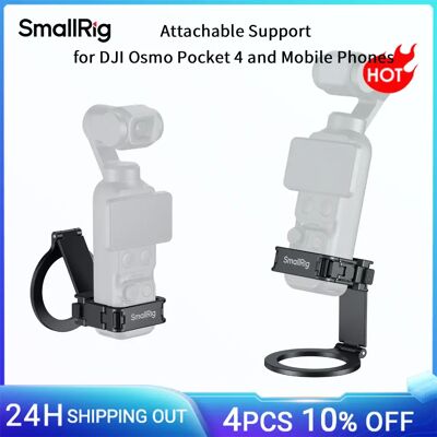 SmallRig Attachable Support for DJI Osmo Pocket 4 / 3 and Mobile Phones, Magnetic Mount Stand with Adjustable Magnetic Ring 6004 SmallRig Attachable Support for DJI Osmo Pocket 4 / 3 and Mobile Phones, Magnetic Mount Stand with Adjustable Magnetic Ring 6004
