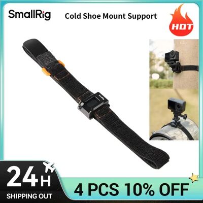 SmallRig Cold Shoe Mount with Hook and Loop Strap Expand Mounting Options for Wildlife Photography Film-making 5711 SmallRig Cold Shoe Mount with Hook and Loop Strap Expand Mounting Options for Wildlife Photography Film-making 5711