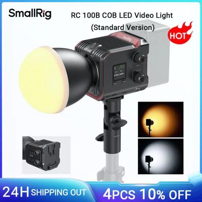 SmallRig RC 100B LED Video Light - Powerful, Compact, Adjustable SmallRig RC 100B LED Video Light - Powerful, Compact, Adjustable