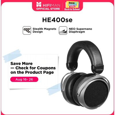 HIFIMAN HE400SE - Magnetic Planar Wired Headphones HIFIMAN HE400SE - Magnetic Planar Wired Headphones