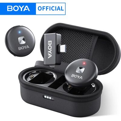 BOYA Wireless Microphone Omic-D - Compact, 50m Range, iOS Lightning BOYA Wireless Microphone Omic-D - Compact, 50m Range, iOS Lightning