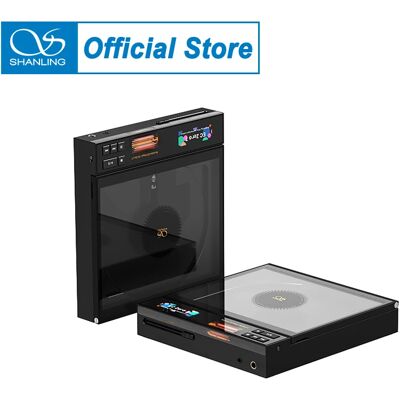 SHANLING EC Zero T HIFI Portable R2R DAC Tube CD Player TPA6120 Hi-Res Audio HiFi Desktop Headphone Amplifier Bluetooth aptX SHANLING EC Zero T HIFI Portable R2R DAC Tube CD Player TPA6120 Hi-Res Audio HiFi Desktop Headphone Amplifier Bluetooth aptX