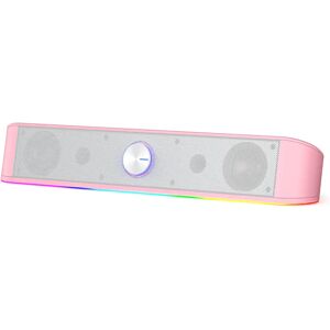 Redragon GS560 RGB Desktop Soundbar, 2.0 Channel Computer Speaker with Dynamic RGB Audio Redragon GS560 RGB Desktop Soundbar, 2.0 Channel Computer Speaker with Dynamic RGB Audio